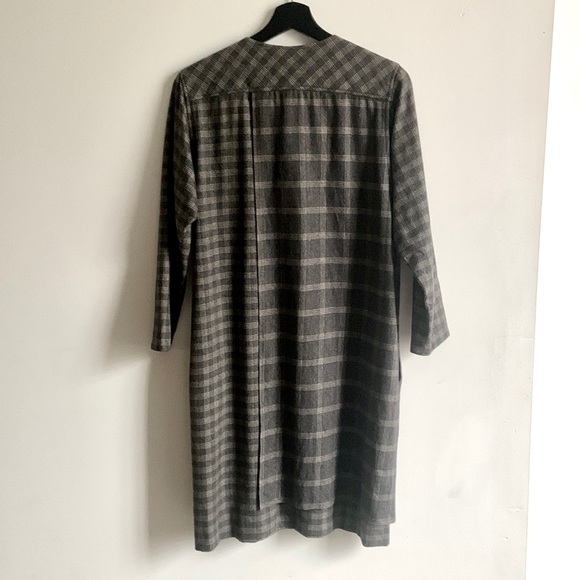 Grey Fall vintage light wool coat - Picture 5 of 7